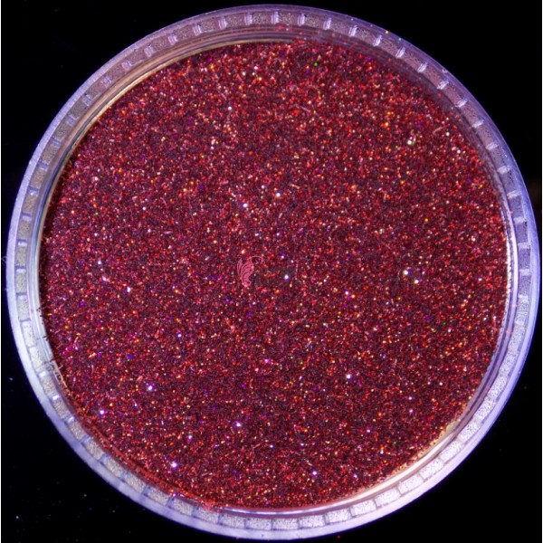 Glitter fin pentru make-up 3gr Sclipici Amelie Pro G092 Dark Red cu Reflexii